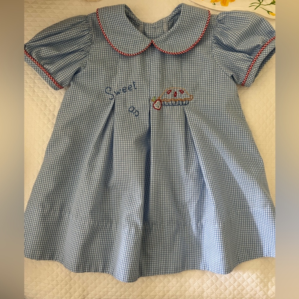 Sweet as pie embroidered dress remember nguyen baby sen dress worn once